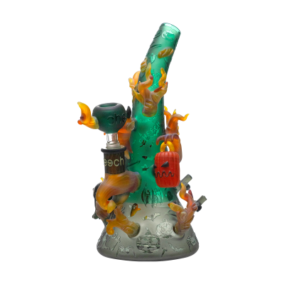 Cheech - 10.5" Spooky Hits for Brave Souls Water Pipe - [CHE-398]