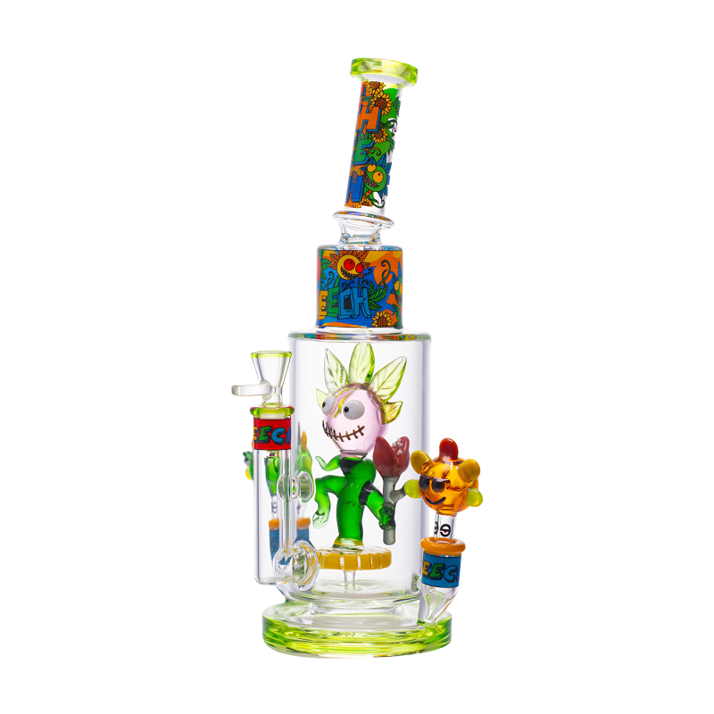 Cheech 13.5" Sunflower Stoner Vibes Water Pipe