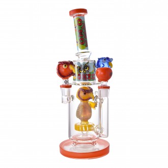 Cheech - 13" Owls Just Wanna Get High Water Pipe - [CHE-409]