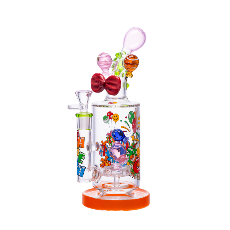 Cheech 11" Playful “Destroy Your Plan” Water Pipe