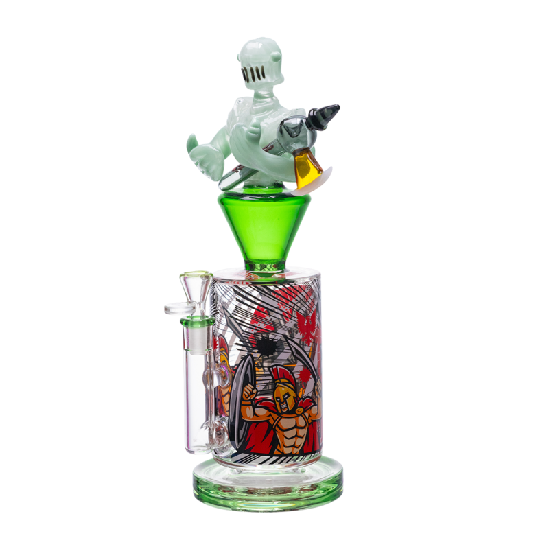 Cheech 14" Medieval Warrior Collector Piece Water Pipe