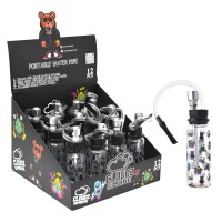 Cloudz Portable Water Pipe Hitter - 12Ct Display