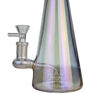 9" ElectroP Cone Showerhead Perc BangerH Waterpipe 14F [CZS-JA249]