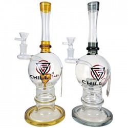 Chill Glass - 12" Cone Perc BangerH Water Pipe 14Female [JLC-59]