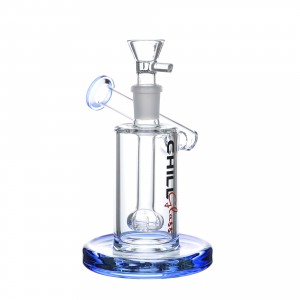 7" Chill Glass Side Car Bubbler W/Perc [JLE202]