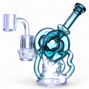 Chill Glass - 5.5" Drum Bell, Big Style Miniature Water Pipe [JLE-360]