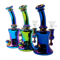 6" Electro plated Mini Water Pipe - [D1WP]