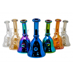 6" Electro plated Mini Water Pipe - [D2]