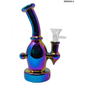 6" Electro plated Mini Water Pipe - [D3WP]