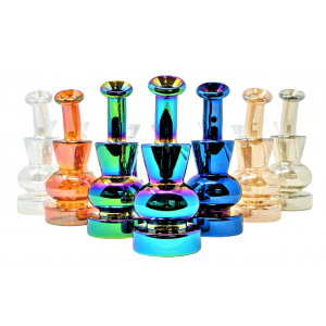 6" Electro plated Mini Water Pipe - [D4WP]