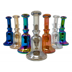 6" Electro plated Mini Water Pipe - [D5WP]