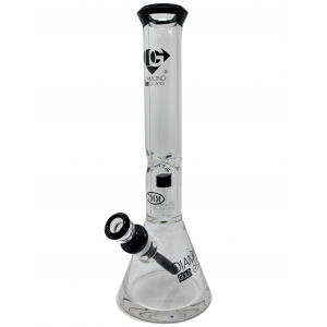 16" Diamond Glass Matrix Perc Beaker Water Pipe [DGW1025]