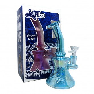 Dogg Lbs - Everyday 5" Assorted Electro Plated Water Pipe - with 14M Bowl [DLWP0001]