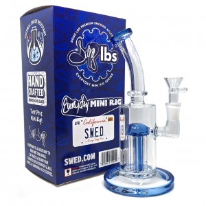 Dogg Lbs - Everyday 8.7" Assorted Color Tree Perc Rig Water Pipe