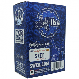 Dogg Lbs - Everyday 6.5"Mini Rig Water Pipe Box Set - with 14M Bowl & Banger [DLWP0009]