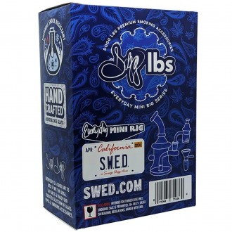 Dogg Lbs - Everyday 6.5" Assorted Color Mini Rig Water Pipe Box Set with Banger & Carb Cap [DLWP0011]