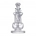 5 Inch Clear Glass Recycler Rig – Style 1A