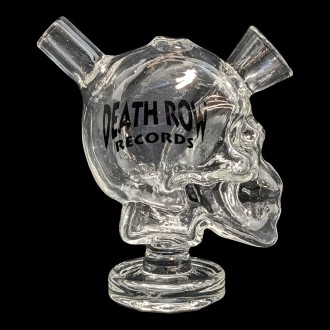 Death Row Records - 3" Skull Blunt Bubbler