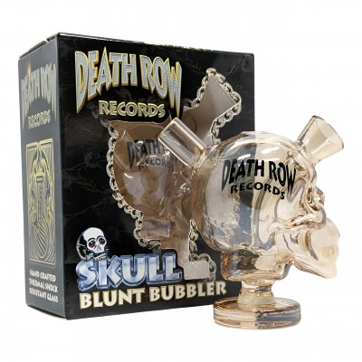 Death Row Records - 3" Skull Blunt Bubbler