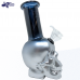 6-inch Spectrum skull bubbler water pipe with Death Row Records branding