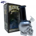 6-inch Spectrum skull bubbler water pipe with Death Row Records branding