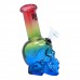 6 Inch Skull Bubbler Glass Water Pipe – Death Row Records