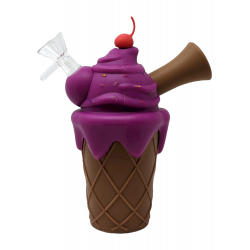 Icecream Silicone Water Pipe [DS578]