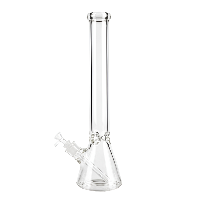 16" 7mm Thick Ice Pinch Clear Beaker Water Pipe
