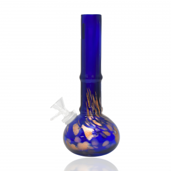 9" Wrap & Rake Design Soft Glass Water Pipe – Glass on Glass