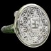 EG - 15" Etched Decal Diamond Beaker Water Pipe 14MM Female [EG-09]