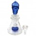 Loud Cloud - 8" Inferno Skull Matrix Perc Water Pipe [EI-140]