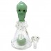 Loud Cloud - 8" Inferno Skull Matrix Perc Water Pipe [EI-140]