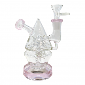 5.5" Fabb Egg Pyramid Shape Water Pipe [ES21533]