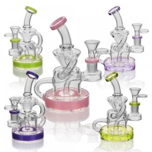 5.5" Double Recycler Water Pipe [ES21534]