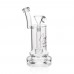 Crystal Series by HPG - 10.5" Low-Profile Down Stem Matrix Perc Cylinder Water Pipe - [ES2233-BX]
