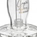 Crystal Series by HPG - 13" Curvy Neck & Body Low Profile Down Stem Matrix Perc Water Pipe - [ES2240-BX]