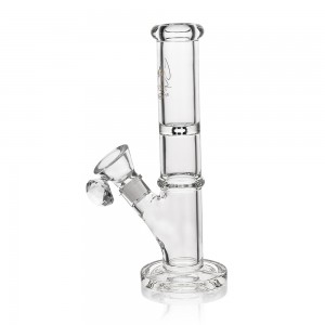 Crystal Series by HPG - 12" Diamond Ice Catcher Ring Cylinder Water Pipe - [ES2260-BX]