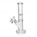 Crystal Series by HPG - 12" Diamond Ice Catcher Ring Cylinder Water Pipe - [ES2260-BX]