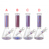 10" USA Flag Edition Beaker Water Pipe - [ES23172]