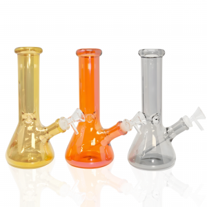 8" Electroplated Ice Catcher Beaker Water Pipe - [ES23699]