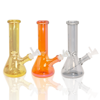 8" Electroplated Ice Catcher Beaker Water Pipe - [ES23699]