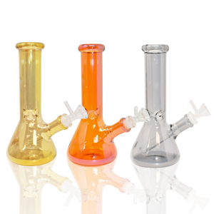 8" Electroplated Ice Catcher Beaker Water Pipe - [ES23699]
