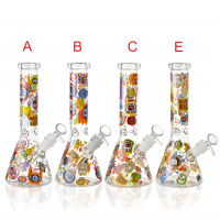 10" Pop Vision Colorful Art Beaker Water Pipe - [ES25107]
