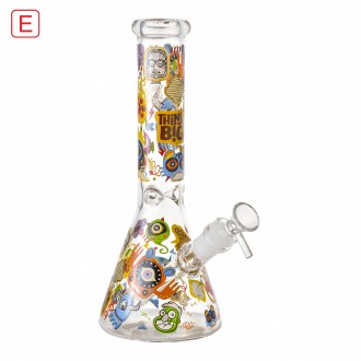 10" Pop Vision Colorful Art Beaker Water Pipe - [ES25107]