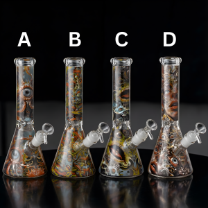 10 Inch Multi-Eyed Horror Vision Beaker Water Pipe ES25112