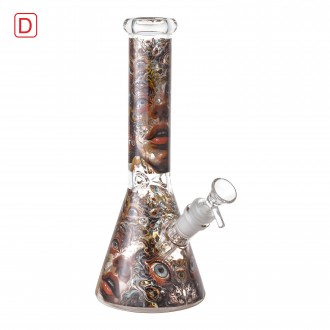 10" Multi-Eyed Horror Vision Beaker Water Pipe - [ES25112]