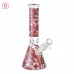 10" Eye-catching Graffiti Art Beaker Water Pipe - [ES25119]