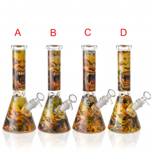 10" Smoke of the Demon Beaker Water Pipe - [ES25276]