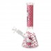 10 Inch Feline Fumes Kitty Pink Beaker Water Pipe ES225281