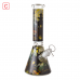 10" Fright Night Ghostly Halloween Beaker Water Pipe – Glow in the Dark | ES25282
